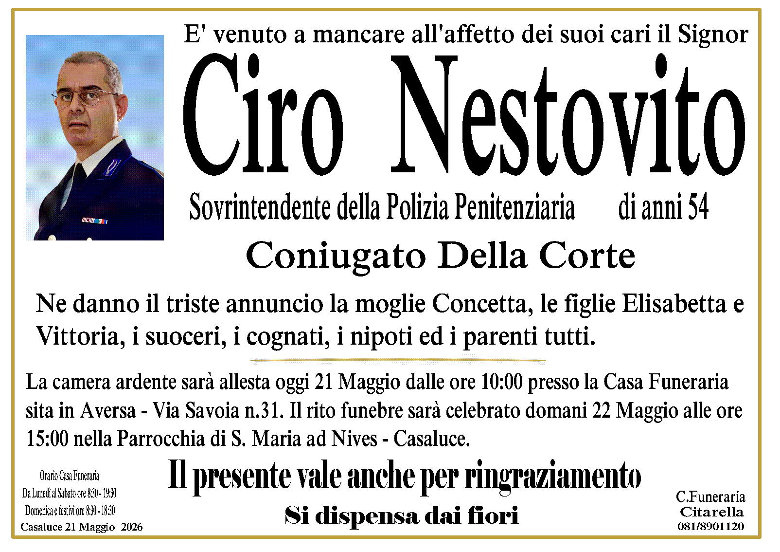 Necrologio